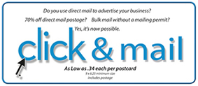 click and mail postcards